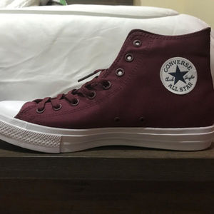 NWT Converse high tops | Crimson red